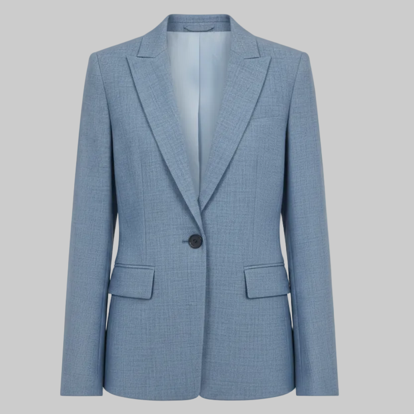 GIACCA SLOGAN TESSUTO STRETCH CON LAME