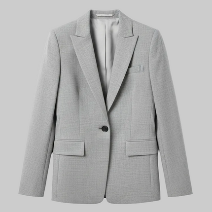 GIACCA SLOGAN TESSUTO STRETCH CON LAME