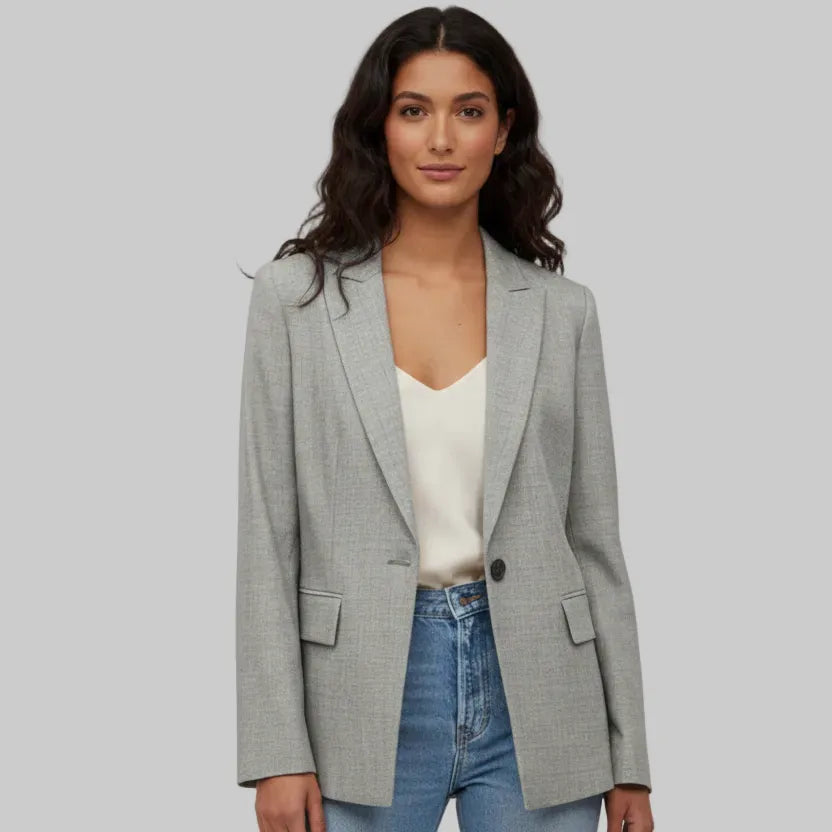 GIACCA SLOGAN TESSUTO STRETCH CON LAME