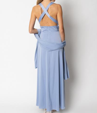 Abito Lungo con Stola SOLOGIOIE