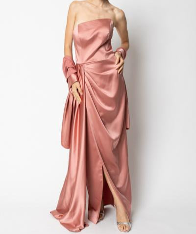 Abito Lungo con Stola SOLOGIOIE