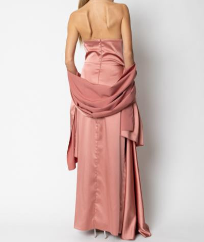 Abito Lungo con Stola SOLOGIOIE