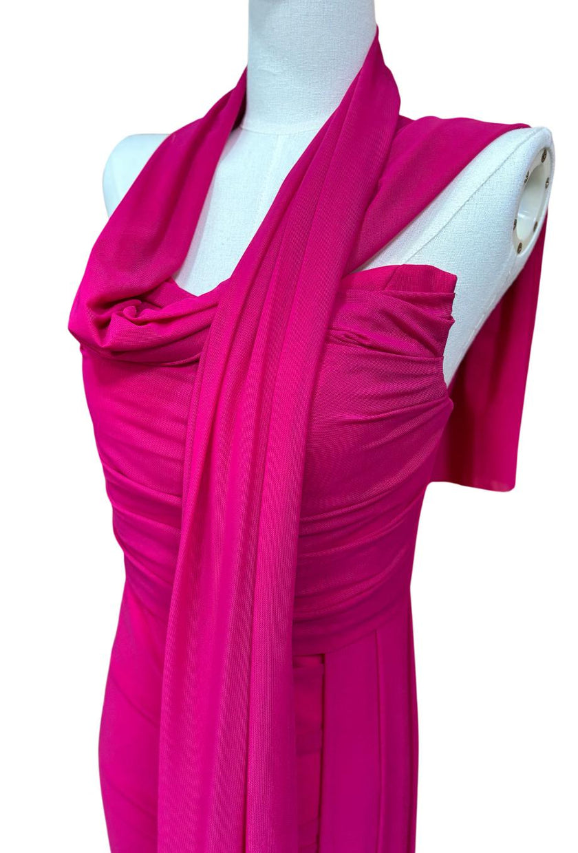 Abito SSE140 lungo con stola SOLOGIOIE