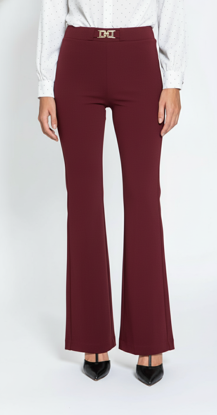 PANTALONE STATICO CON APPLICAIZONE GIOIELLO