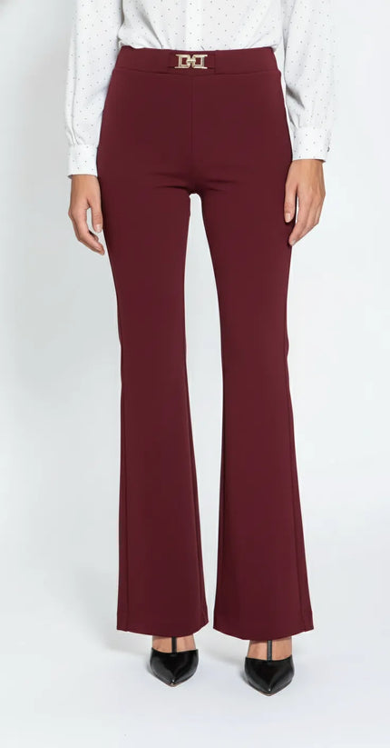 PANTALONE STATICO CON APPLICAIZONE GIOIELLO