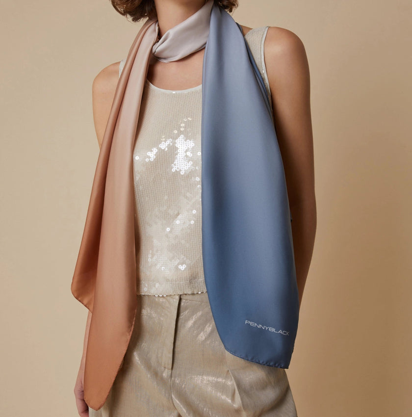 Stola Stampata Leggera PENNYBLACK