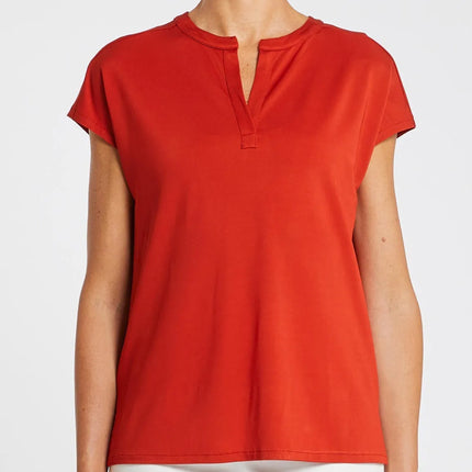Blusa Maniche Corte con Collo Serafino PENNYBLACK