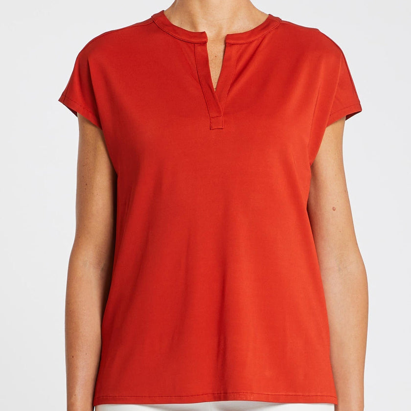 Blusa Maniche Corte con Collo Serafino PENNYBLACK