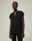 Blusa Maniche Corte con Collo Serafino PENNYBLACK