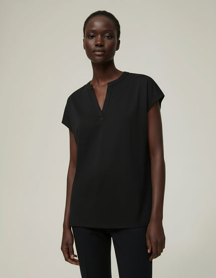 Blusa Maniche Corte con Collo Serafino PENNYBLACK