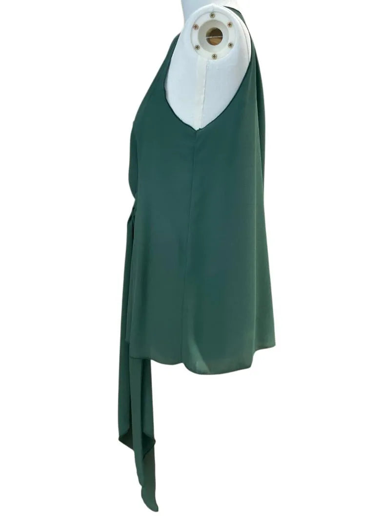Blusa giromanica con nodo in vita MAESTA