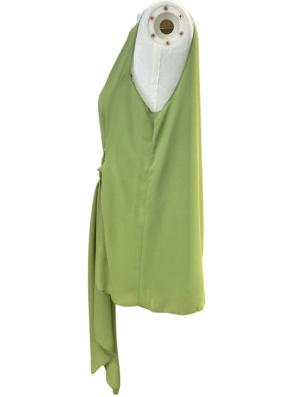 Blusa giromanica con nodo in vita MAESTA