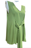 Blusa giromanica con nodo in vita MAESTA