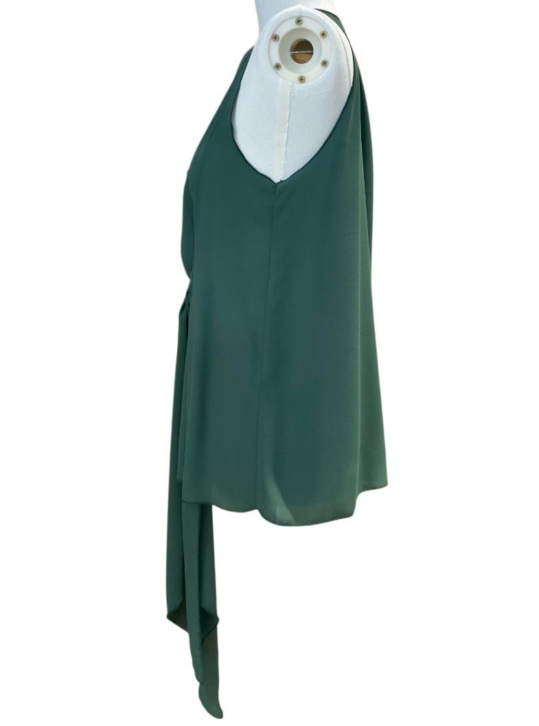 Blusa giromanica con nodo in vita MAESTA