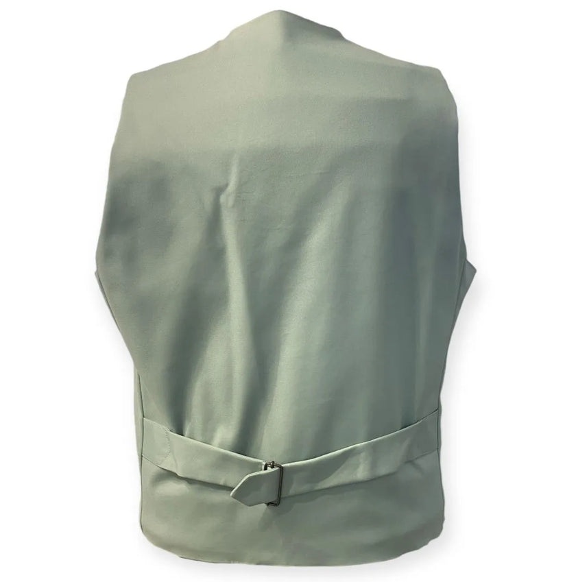 Gilet 2bottoni con tasca a filo sul petto TELAMIRA