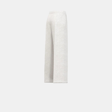 PANTALONE OVER EMMTEMPRA RICAMI FLOREALI