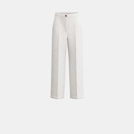 PANTALONE OVER EMMTEMPRA RICAMI FLOREALI