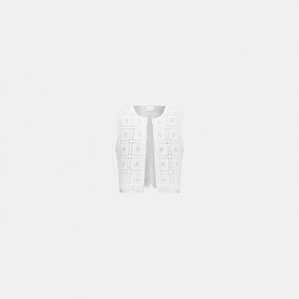 GILET EMMTENENTE IN CROCKET