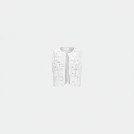 GILET EMMTENENTE IN CROCKET