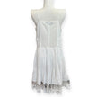 Abito corto con bretelle e ricami floreali TWINSET ACTITUDE