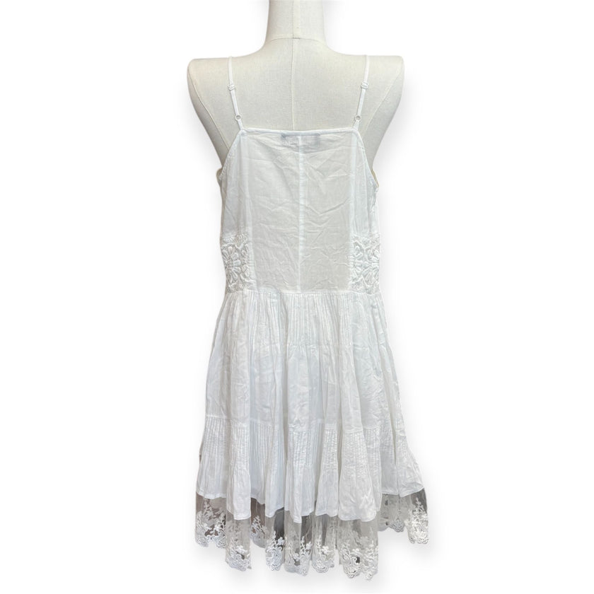 Abito corto con bretelle e ricami floreali TWINSET ACTITUDE