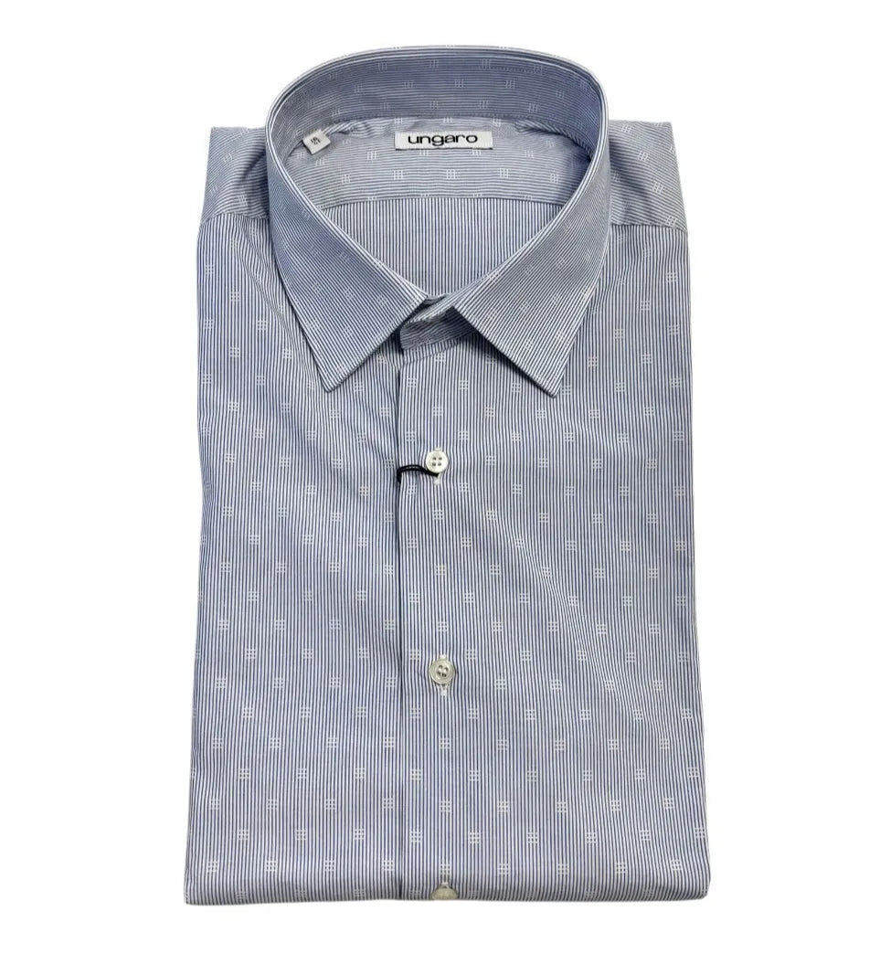Camicia U393 con motivo rigato UNGARO