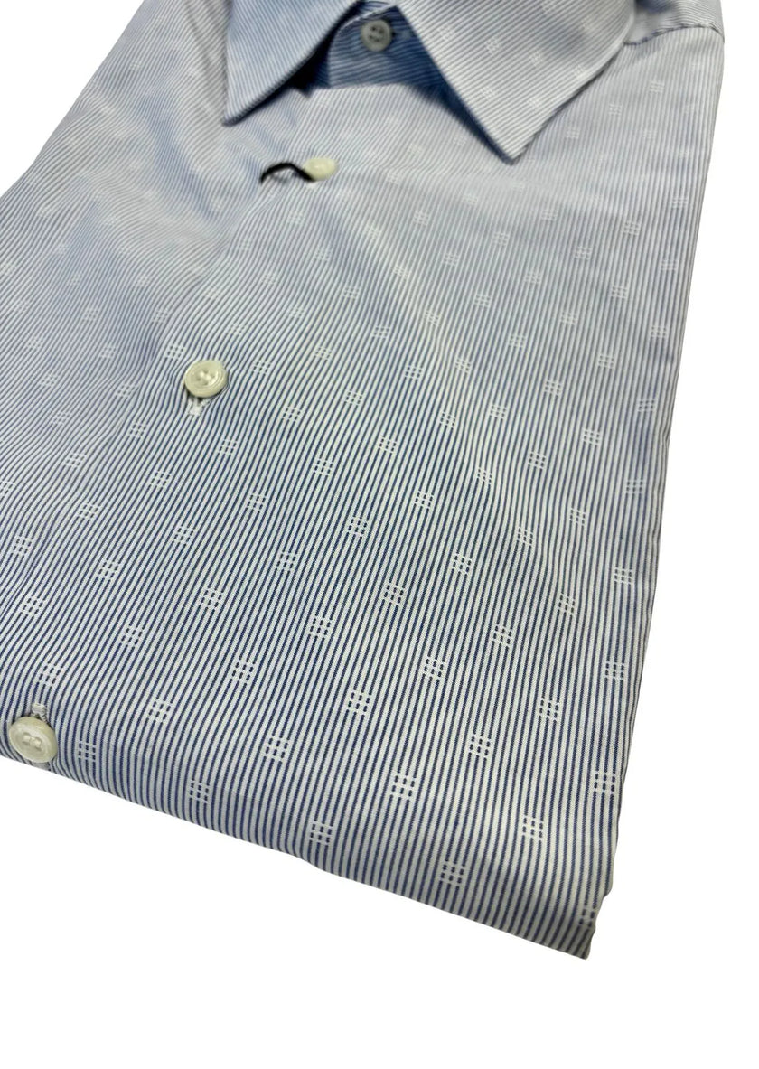 Camicia U393 con motivo rigato UNGARO
