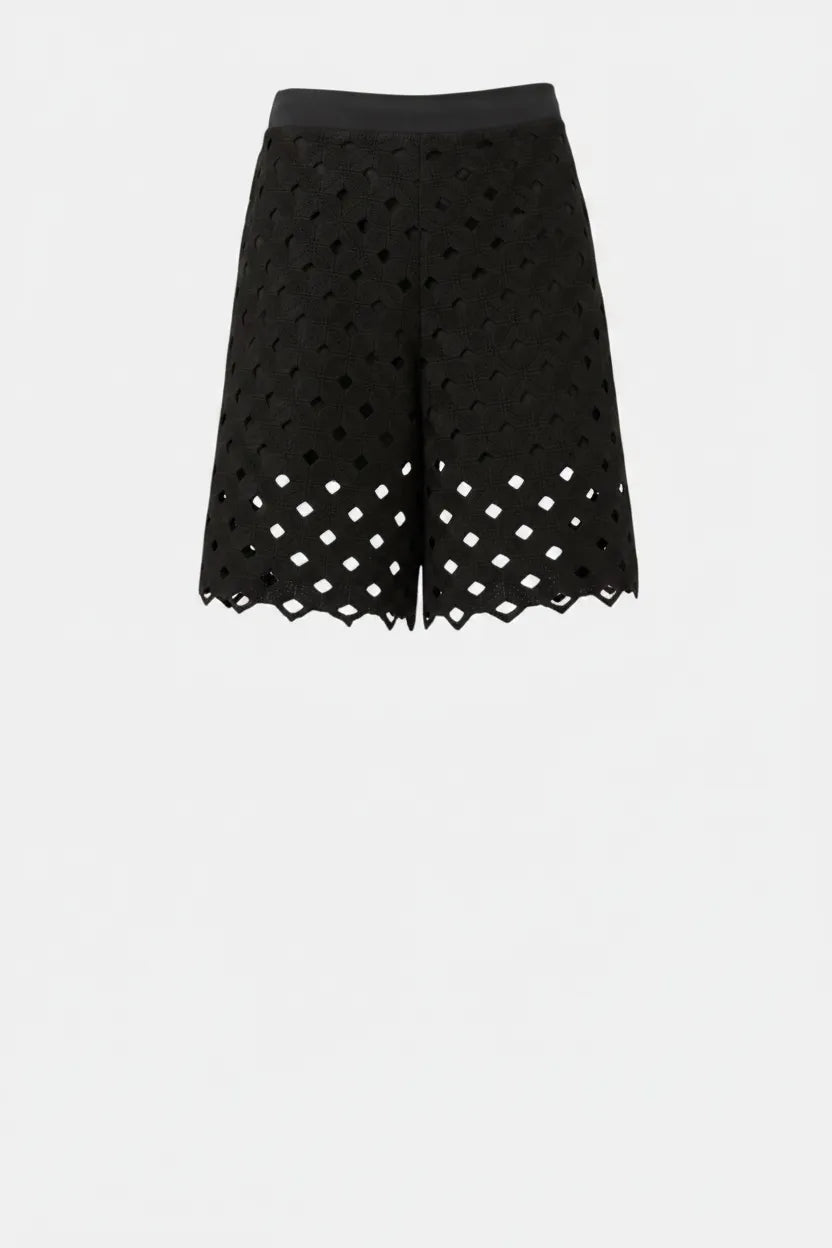 SHORT BCHUGUALE EFFETTO MACRAME