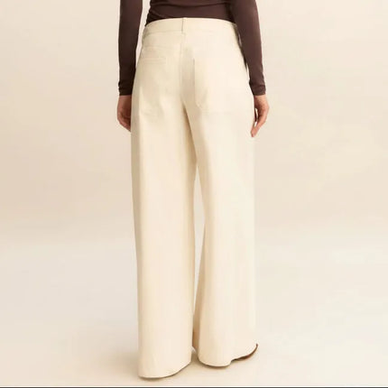 Pantalone vacillo 5 tasche ampio EMME MARELLA — vista retro/laterale | WEMAX