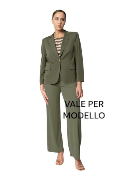 Tailleur WE8801 con giacca 1 bottone GIULIA VALLI
