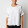T-Shirt con dettaglio in merletto GIULIA VALLI