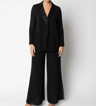 Tailleur con Giacca Monopetto e Pantalone Dritto GIULIA VALLI