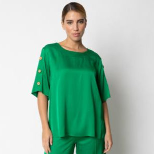 Blusa con bottoni laterali GIULIA VALLI