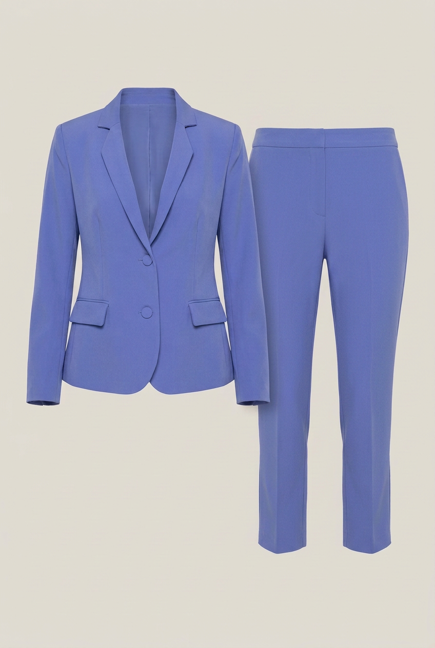 Tailleur GE020T con giacca monopetto e pantalone modello capri