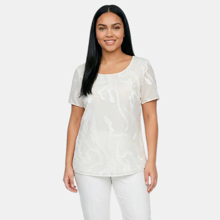 CAMICIA LUNGA WEY580 FANTASIA JACQUARD