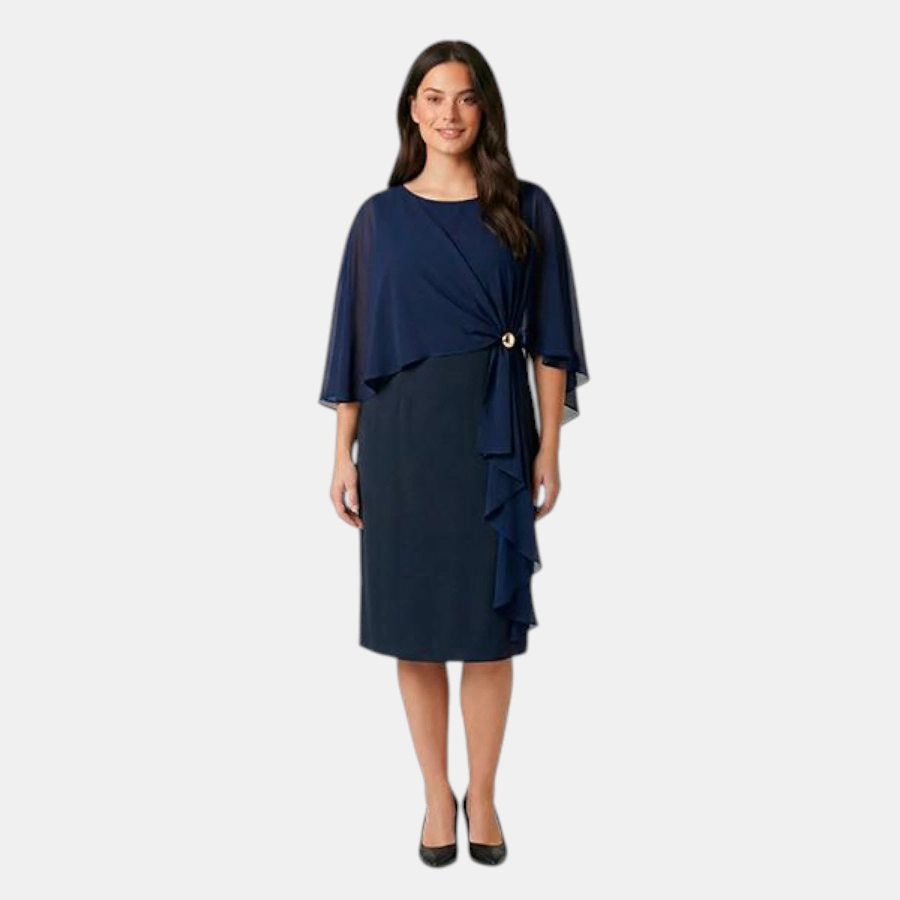 ABITO MIDI WEY970 CON STOLA