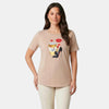 T-SHIRT WE640 DISEGNO SCARPA E ROSSETTO
