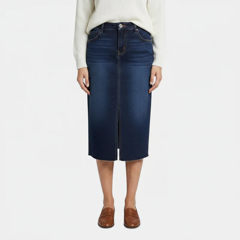 GONNA MIDI WEZ850 DI JEANS