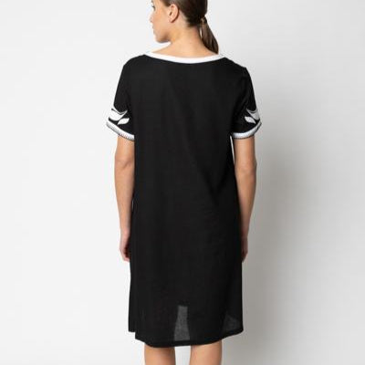 Abito midi con dettagli sulle maniche GIULIA VALLI