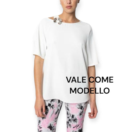 Casacca basic con dettaglio sulla spalla GIULIA VALLI