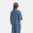 CAMICIA CORTA IHXAURORA SH DI JEANS