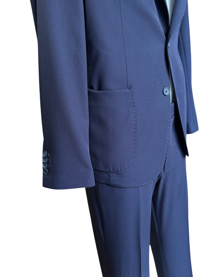 Abito Doppio Bottone con Giacca a Lancia e Pantalone Basso in Vita BERNESE