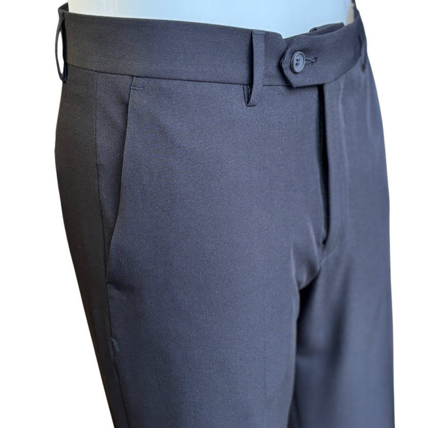 Abito Doppio Bottone con Giacca a Lancia e Pantalone Basso in Vita BERNESE