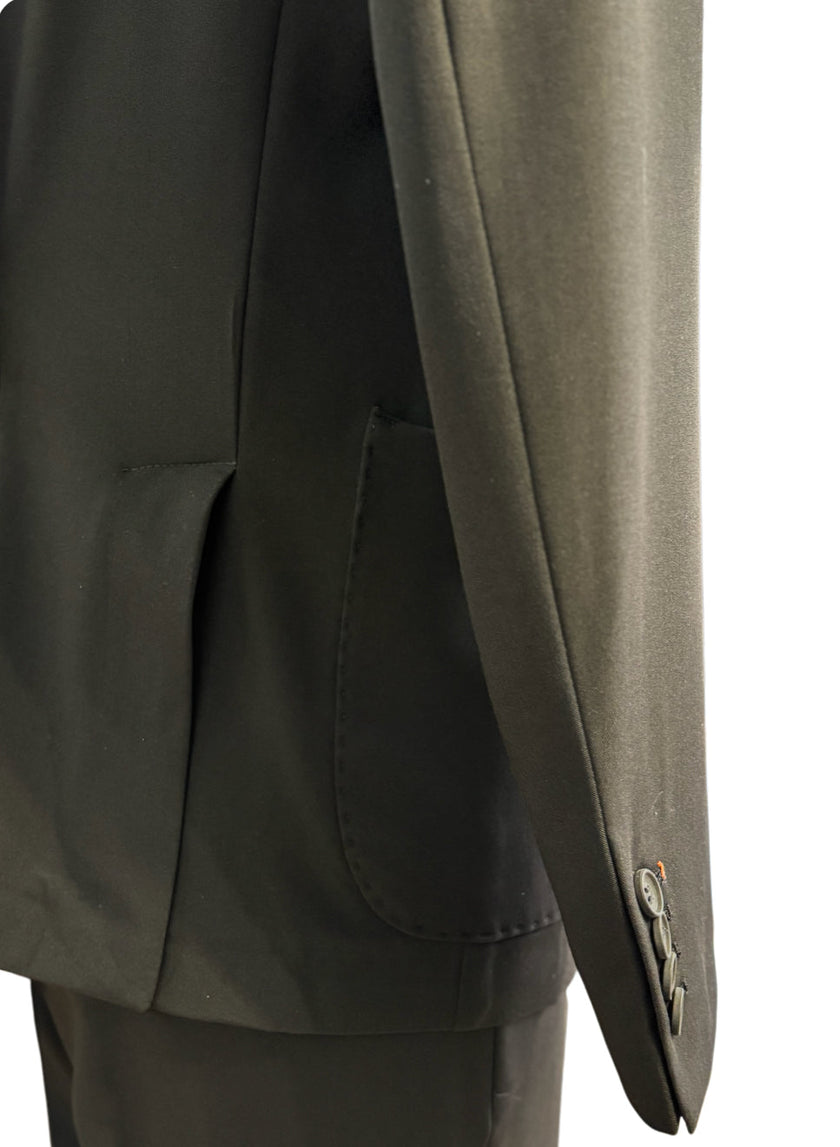 Abito Doppio Bottone con Giacca a Lancia e Pantalone Basso in Vita BERNESE