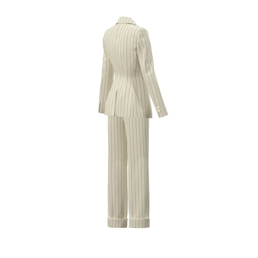 Tailleur Doppiopetto Gessato EMME MARELLA