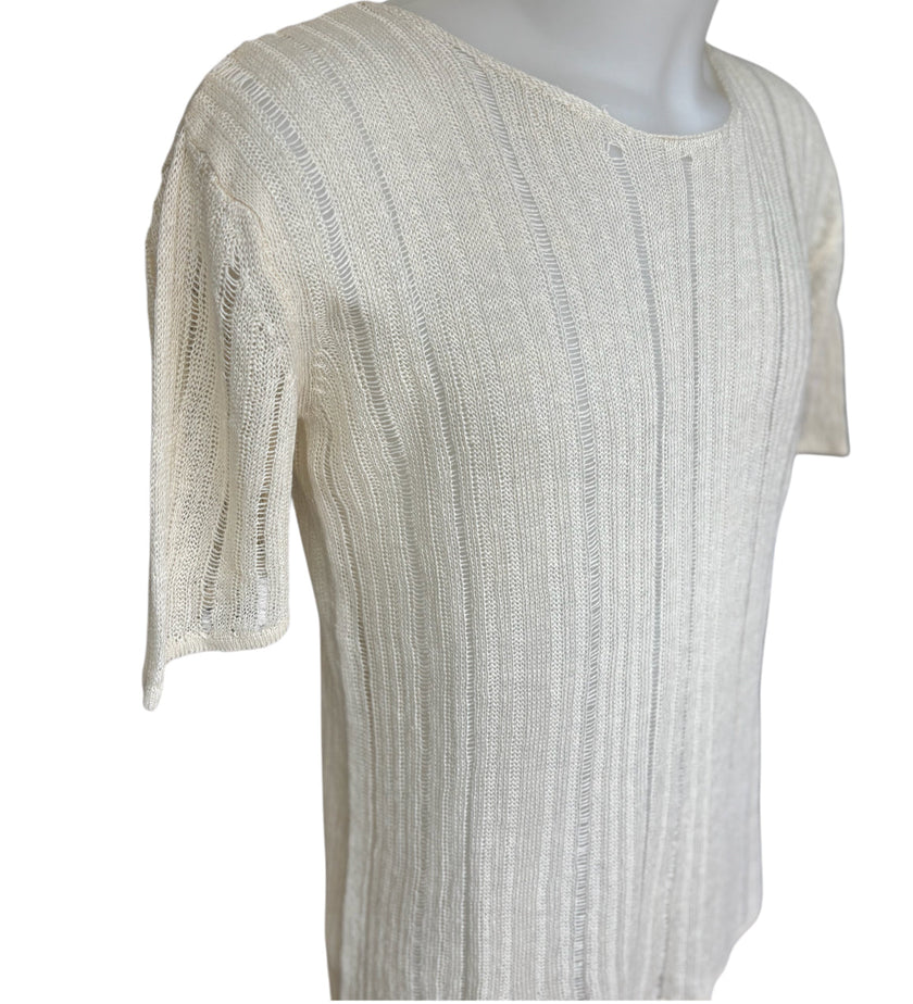 T-Shirt Girocollo Traforata ANIMA