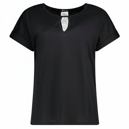 T-shirt in Cotone con Foro a Goccia PENNYBLACK