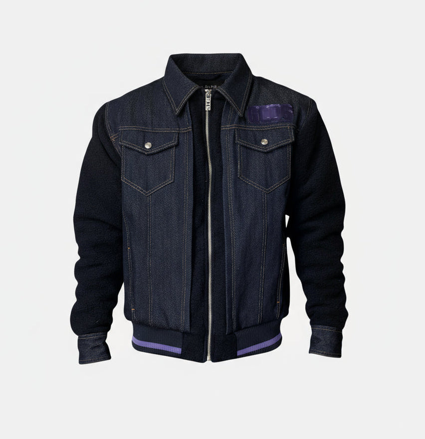 JACKET B2CM0400MA1 DENIM CON ZIP