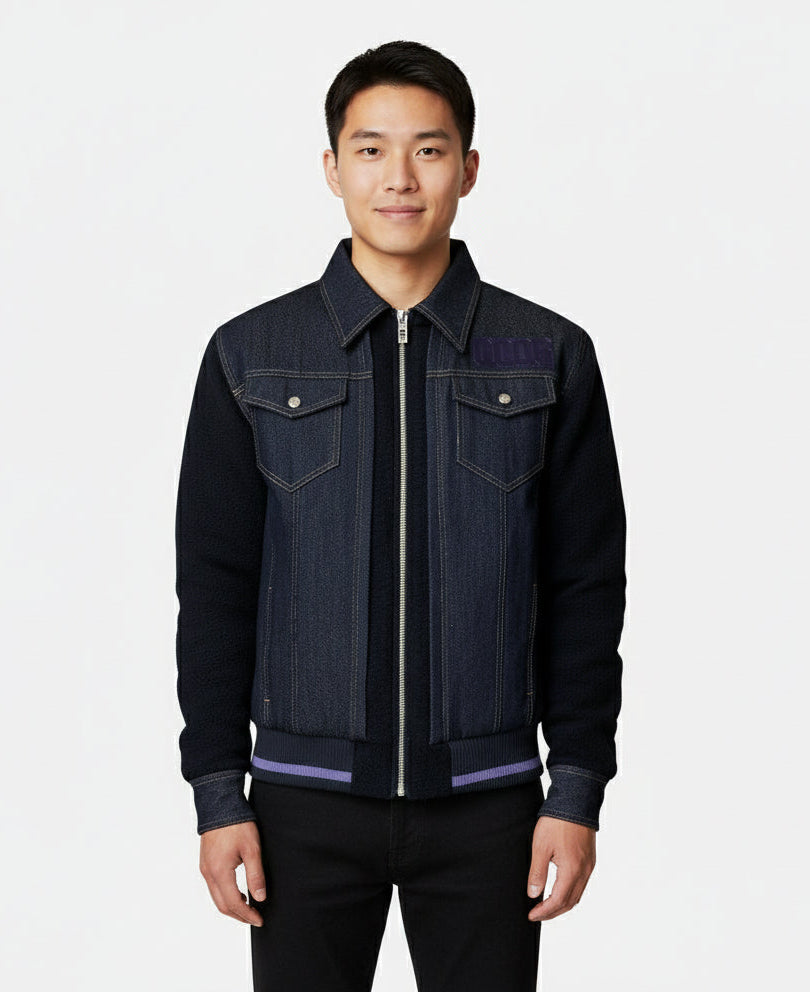 JACKET B2CM0400MA1 DENIM CON ZIP