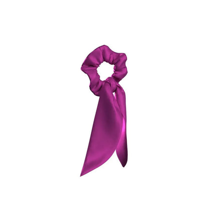Elastico CAMILLA in Raso con Fiocco EMME MARELLA, Fuxia — dettaglio tessuto | WEMAX
